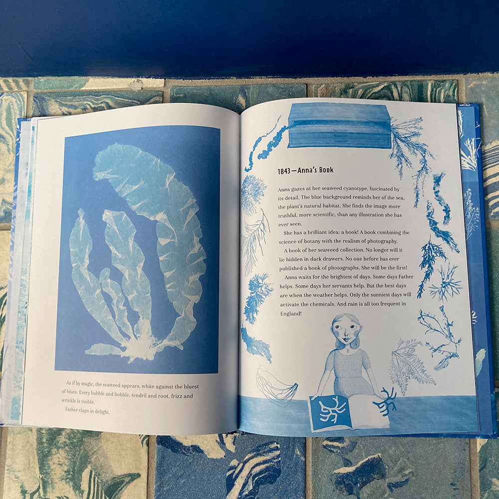 The Bluest of Blues, Anna Atkins and the first book of photographs.
